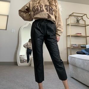 DELUC - FLEETWOOD FEUX LEATHER PANTS